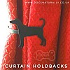 Dobermann Curtain Hold Back (Set)